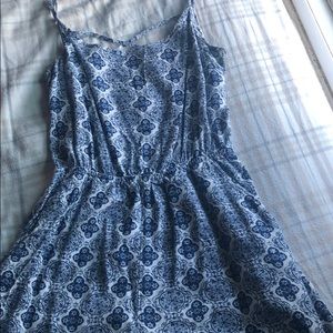 Cute Blue/White Romper